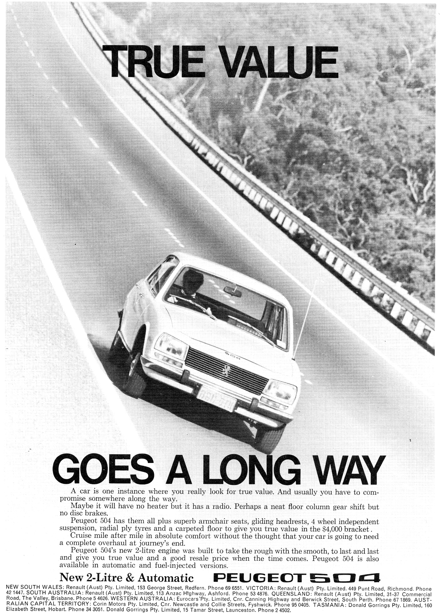 1971 Peugeot 504 True Value Goes A Long Way